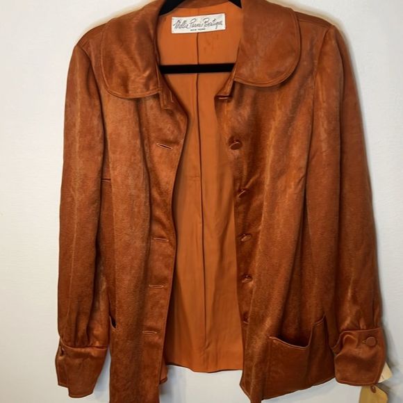 Mollie Parnis Boutique vintage NWT jacket size 14 Union Made - Picture 13 of 13